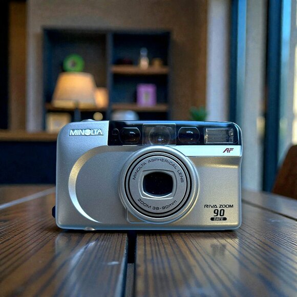 Minolta Freedom Zoom 90EX QD Film Camera 35MM Point & Shoot Bag Manual Tested